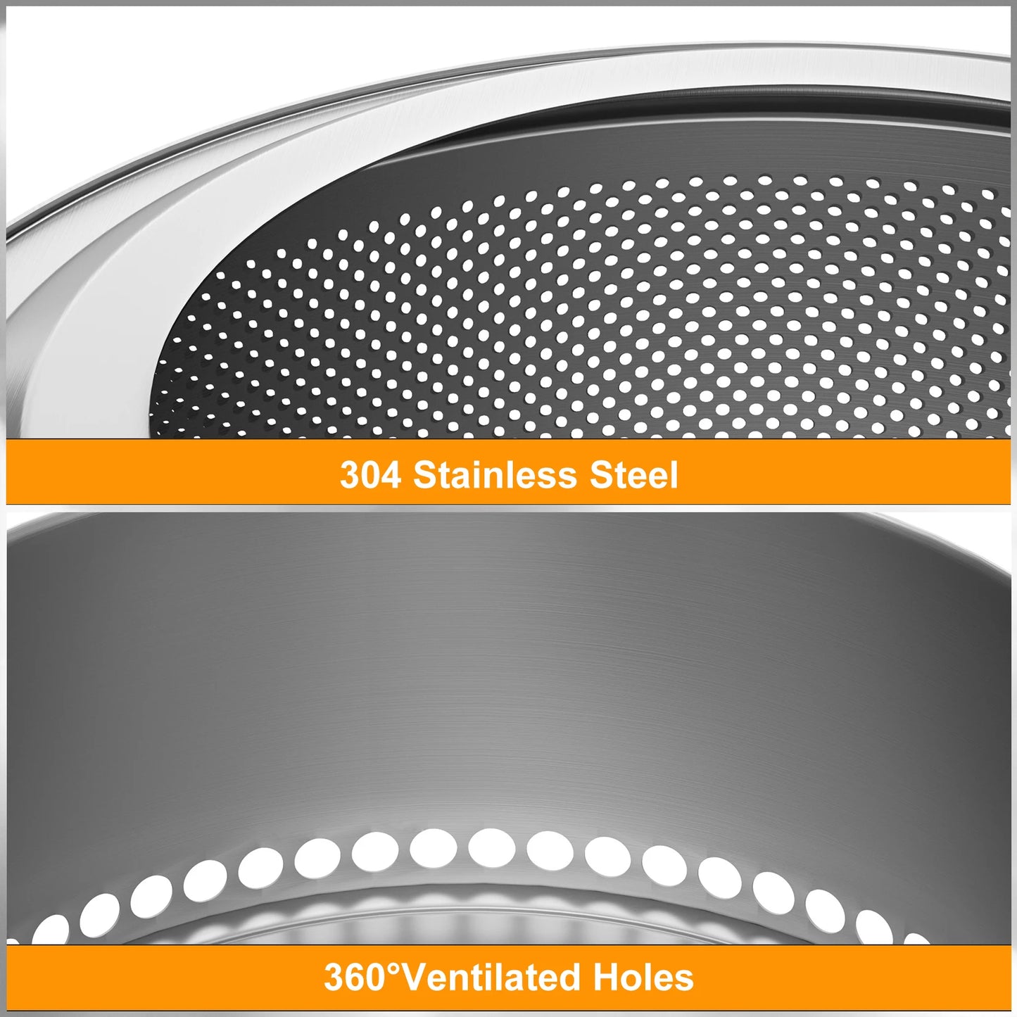 Wood Burning Firepit,Large Stainless Steel Smokeless Fire Pit with Carry Bag,Outdoor Camping Firewood Burner Stove