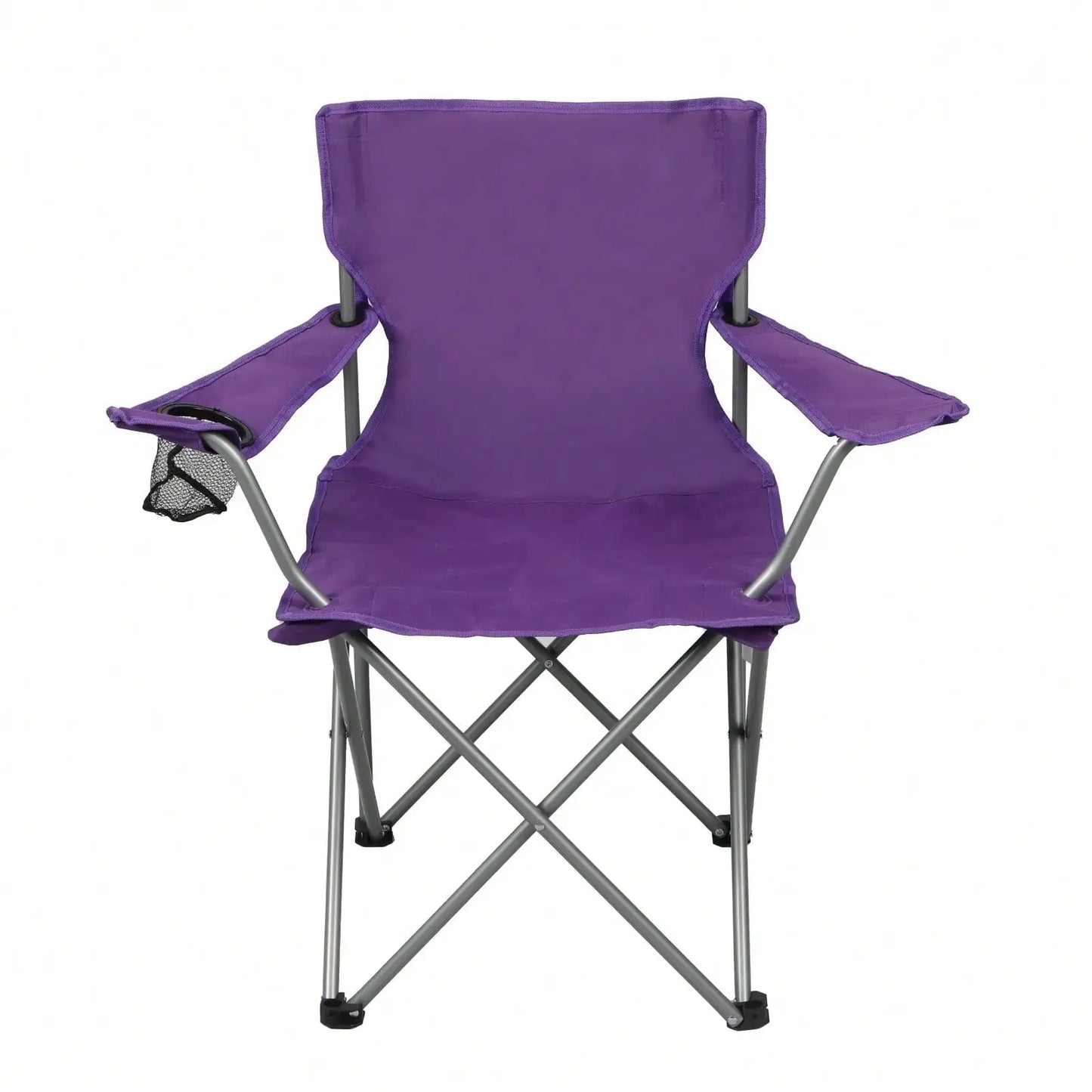 Basic Quad Folding Outdoor Camp Chair,32.1" H X 19.1" W X 31.9" L