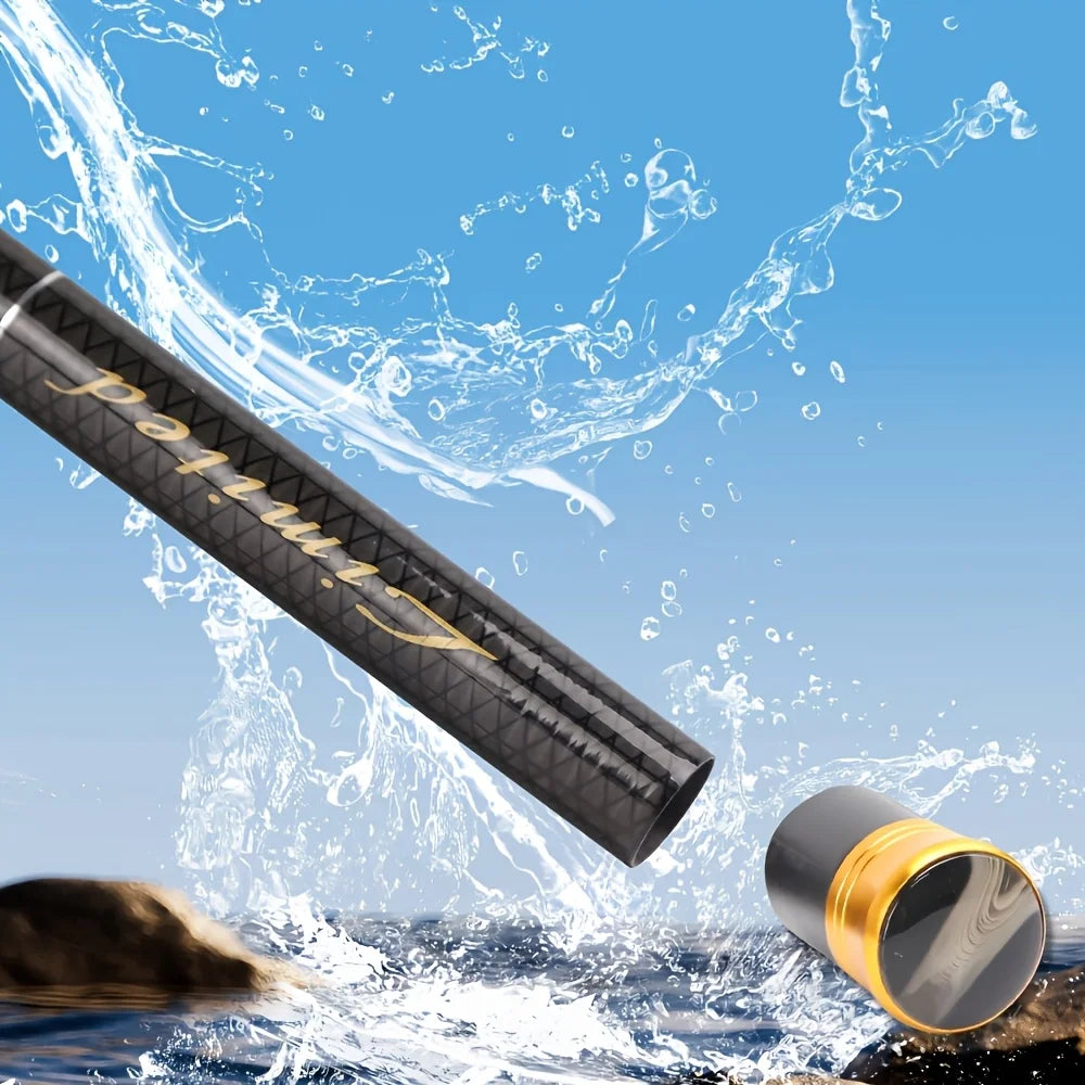 1PC  Freshwater Fishing Rod Super Hard Carbon Fiber Fly Carp Stream Freshwater Fishing Pole Ultralight Telescopic 7.2M