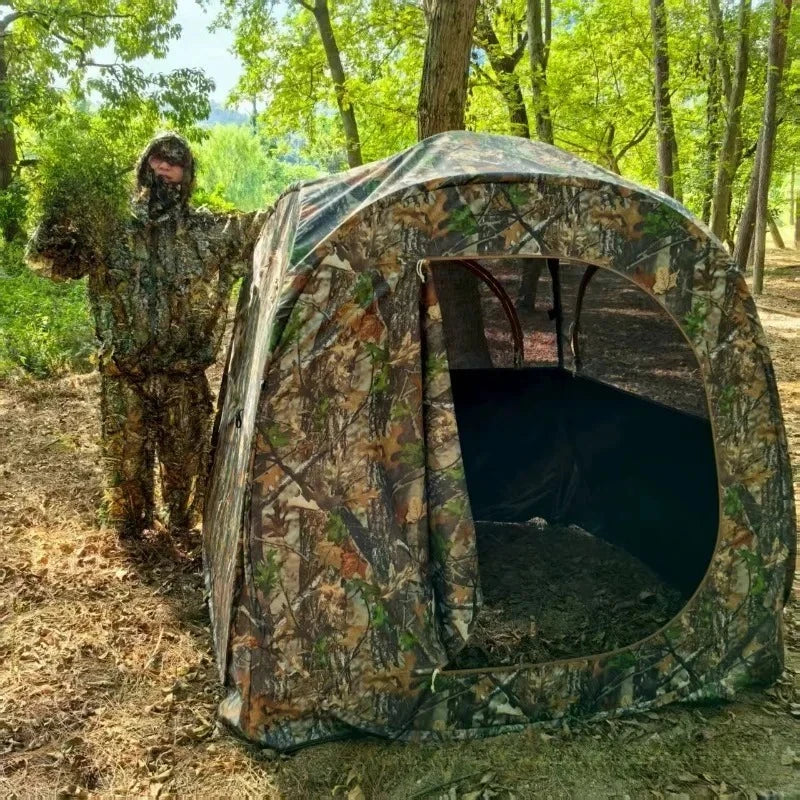 Outdoor Watching Bird Tent Portable Folding Anti-mosquito Breathable Sunshade Camping Tent Field Observation Camping Equipment