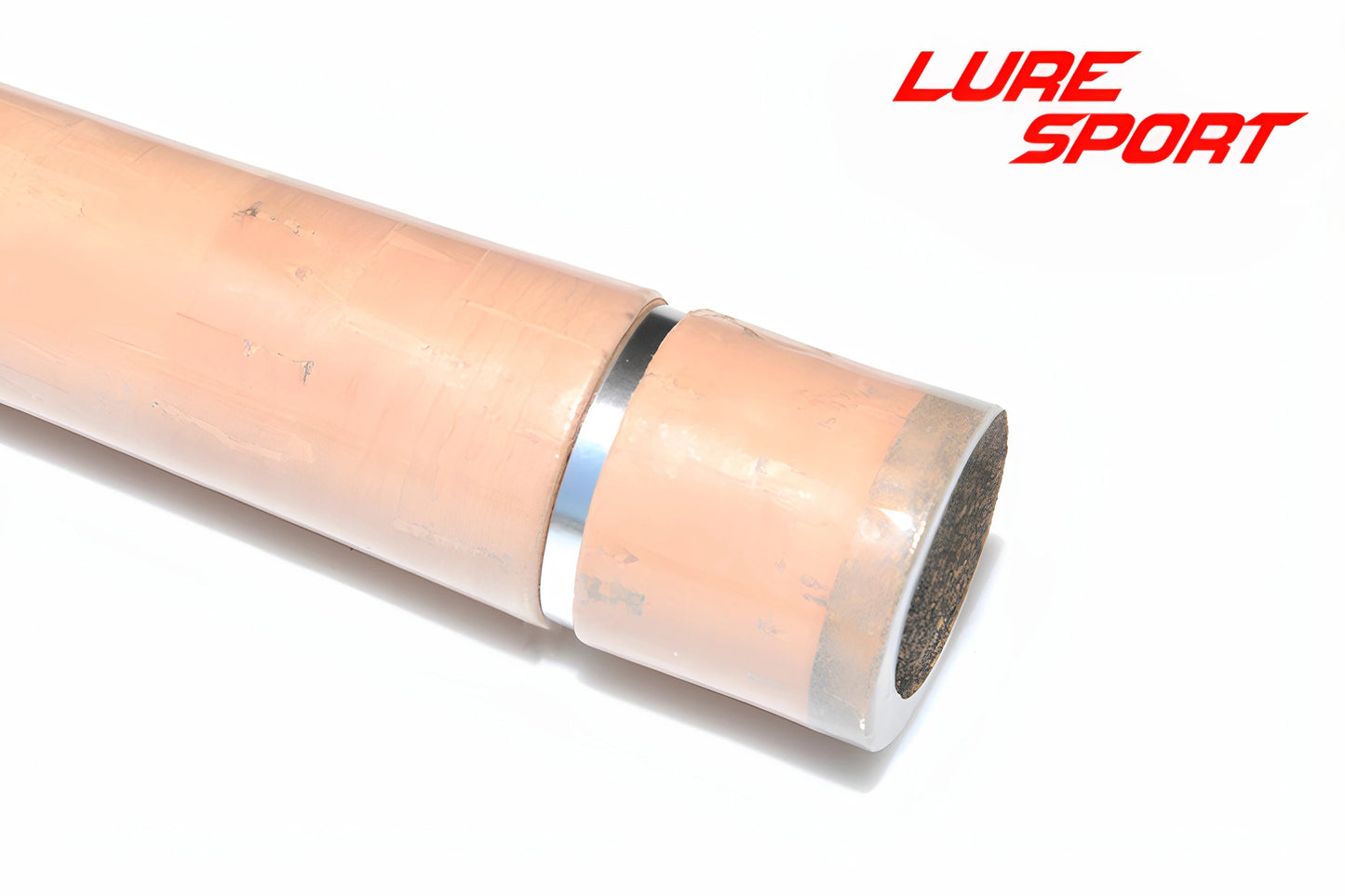 LureSport  cork grip cork Butt Aluminun Ring Set Rod Building Component Cork Rod handle Repair Fishing Pole DIY Accessory