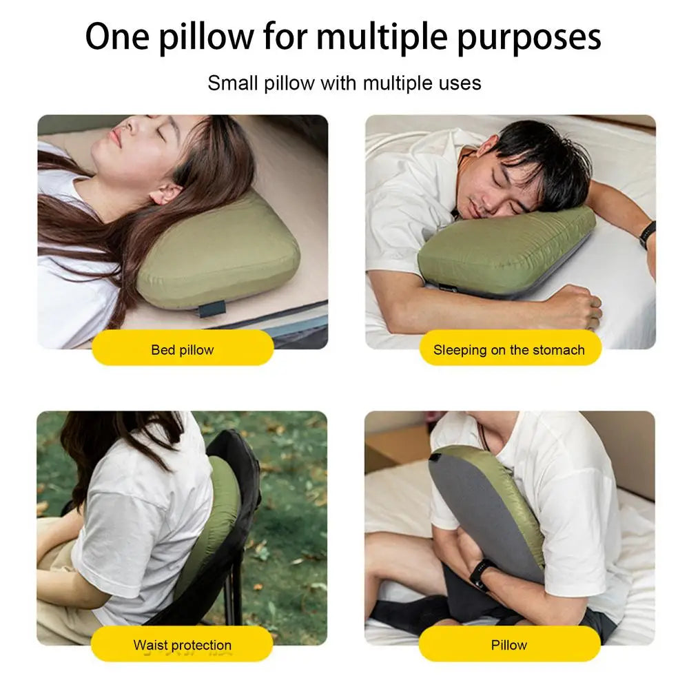 Hiking Pillow Ergonomic Backpacking Pillow Ergonomic Small Backpacking Pillow Lightweight Small Pillow For Camping Hiking Travel