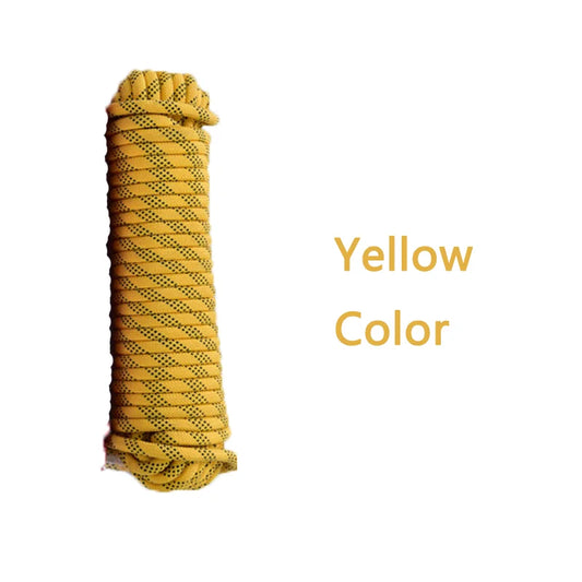10-20mm Wear-Resistant Colored Woven Rope Decorative Binding Climbing Rope Super Strong Tensile Escape Nylon Trailer Tent Cord