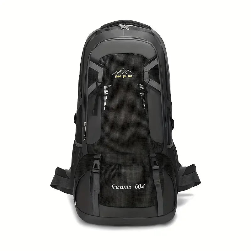 Lightweight Hiking Backpack - Durable Polyester, Adjustable Shoulder Straps, Zip Closure, Spacious Travel & Outdoor Sports Bag
