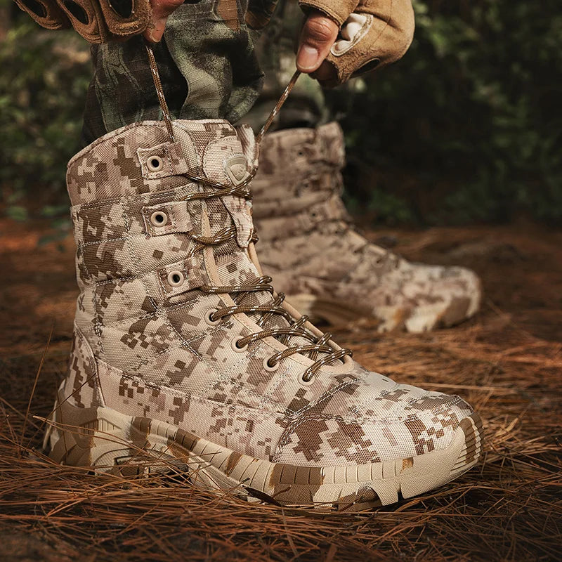 Men's hiking lightweight tactical boots