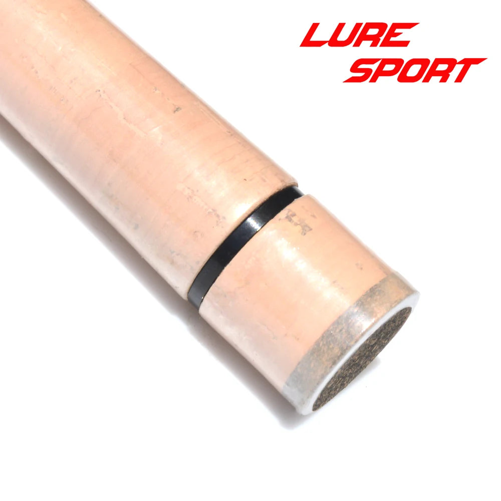 LureSport  cork grip cork Butt Aluminun Ring Set Rod Building Component Cork Rod handle Repair Fishing Pole DIY Accessory