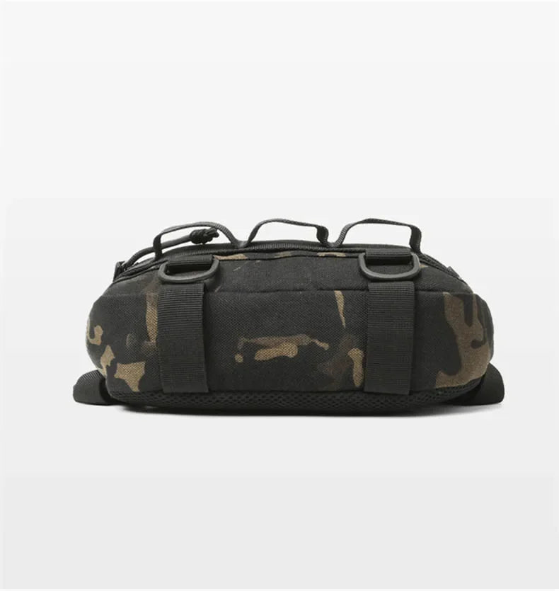 Tactical Chest Vest Bag Backpack Front Rig Pouch Outdoor Camping Cycling Hiking Hunting Climbing Fishing Lure Travel Fanny Pack