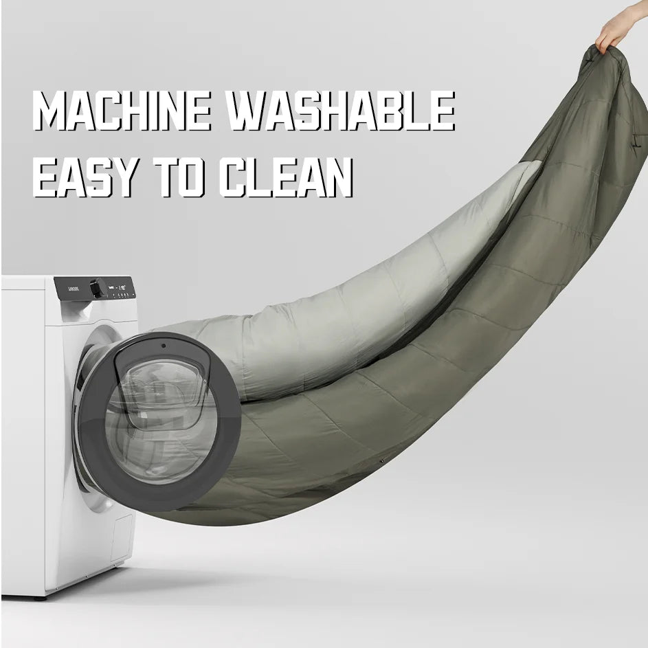 MG120 5℃ MG270 -2℃ Mummy Sleeping Bag Ultralight Camping Hiking Cotton Warm Thermal Winter Machine Wash Tour Gear