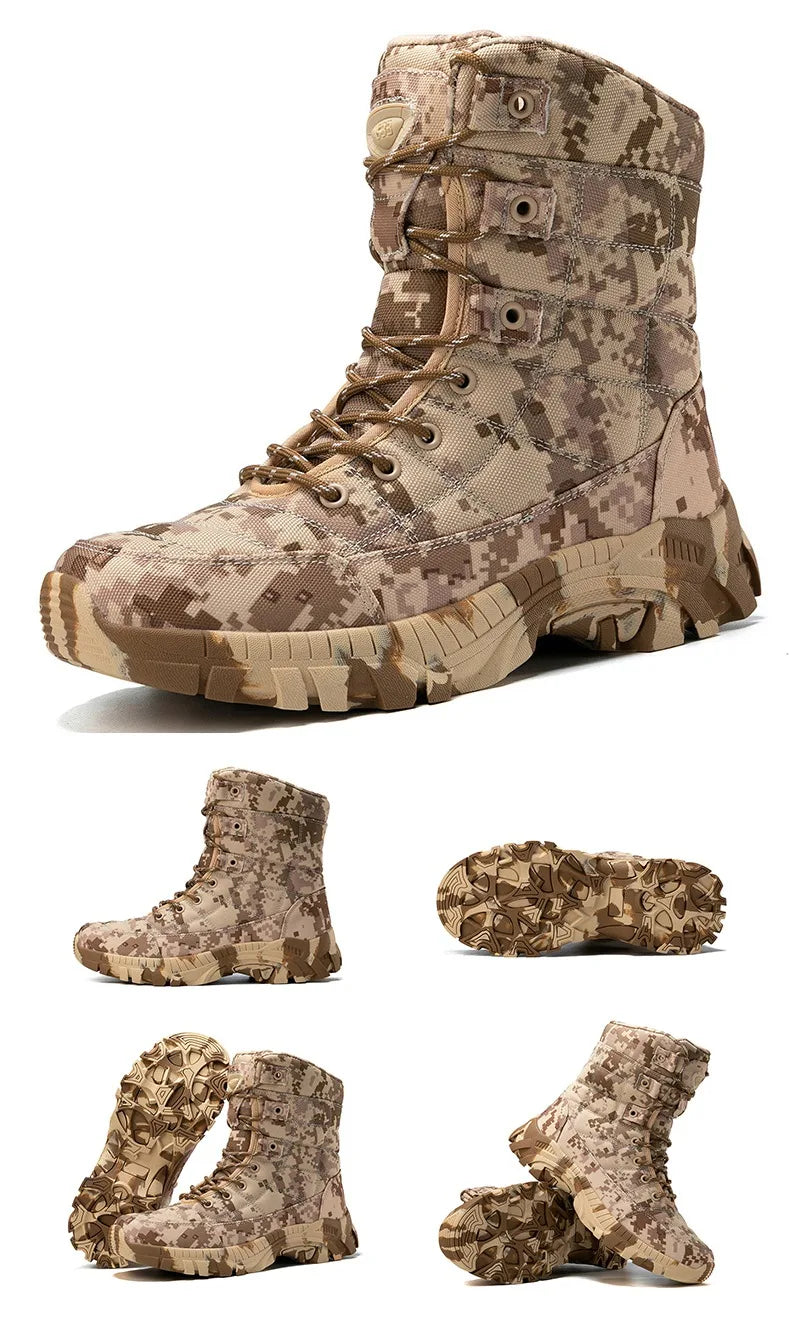 Men's hiking lightweight tactical boots