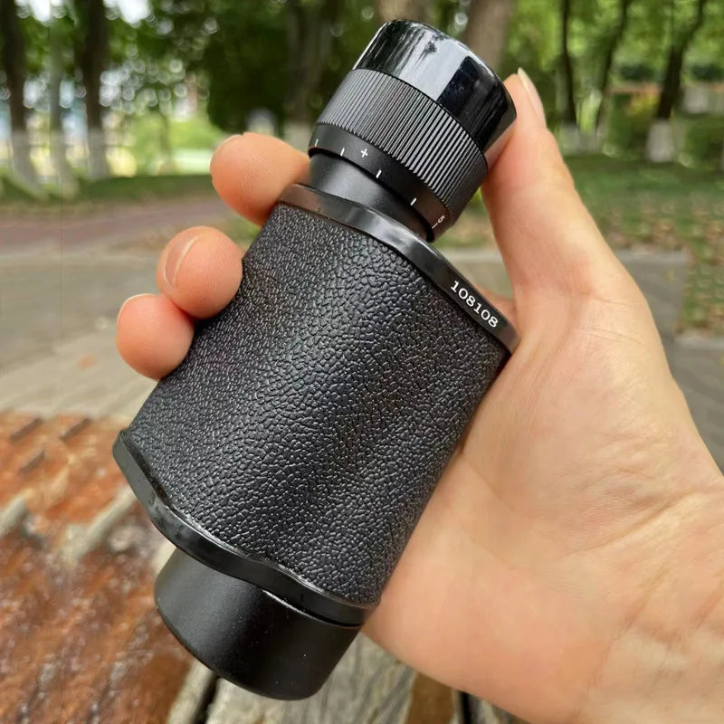 8x30 Hunting Monocular Telescope Professional Binoculars Rangefinder Distance Meter Night Vision Camping Equipment Fishing Tools
