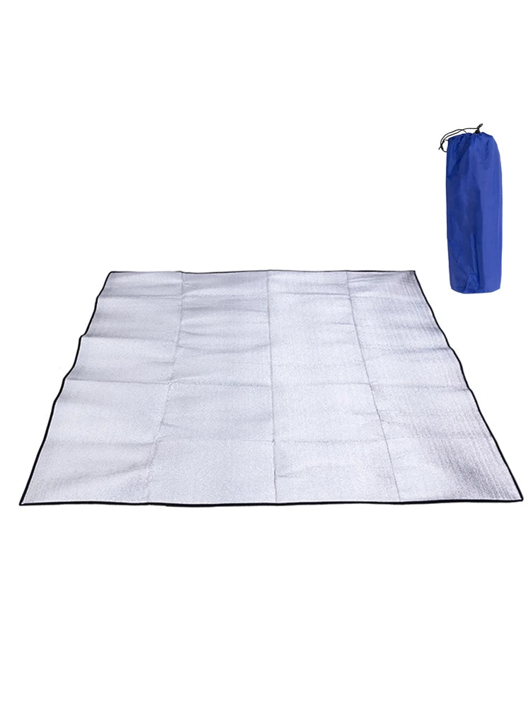 Ultralight Waterproof Camping Mat Ourdoor Blanket Beach Mattress Sleeping Pad Aluminum Foil EVA Foam Mat Tent Sleeping Mattress
